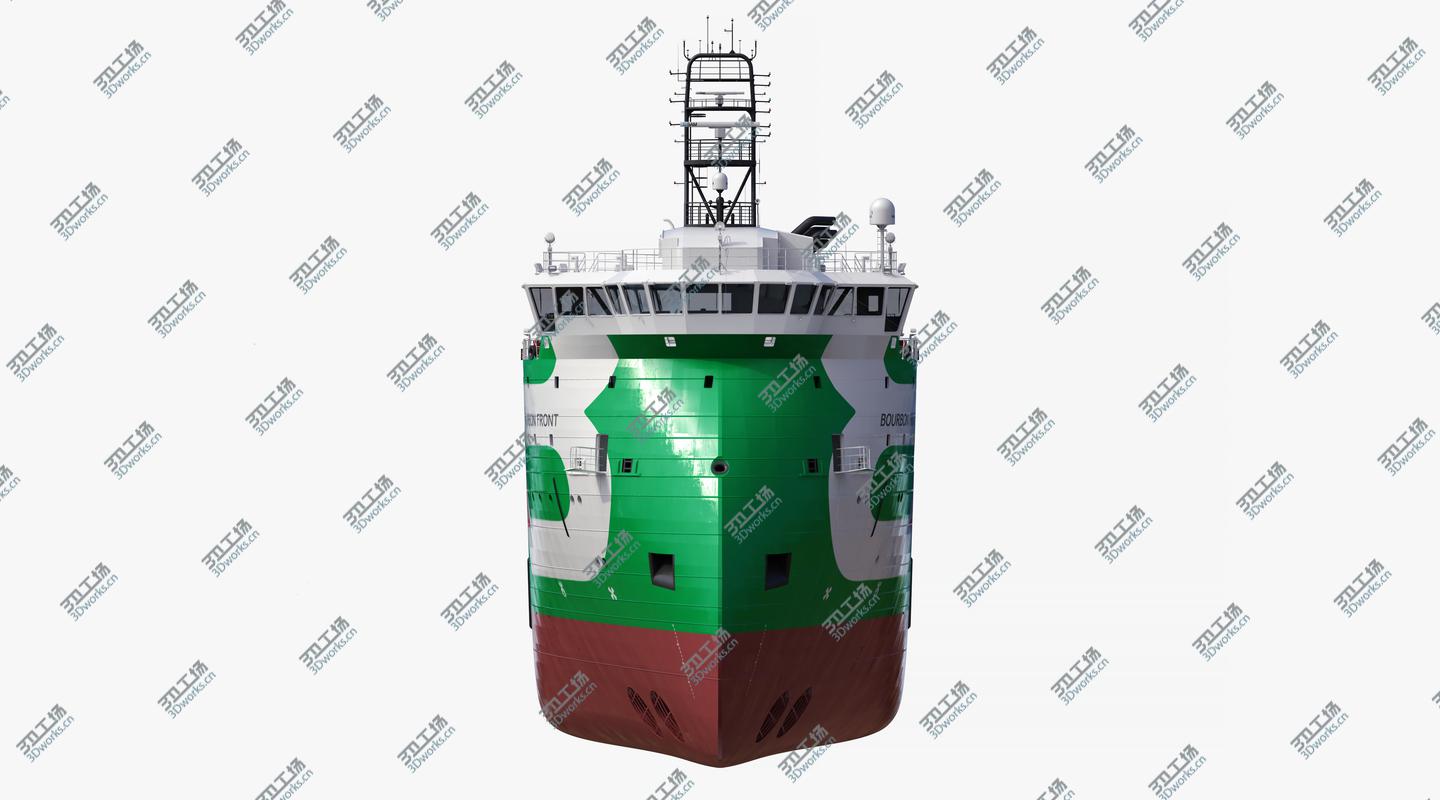 images/goods_img/202105074/Ulstein PX105 Bourbon Front Platform Supply Vessel 3D model/5.jpg